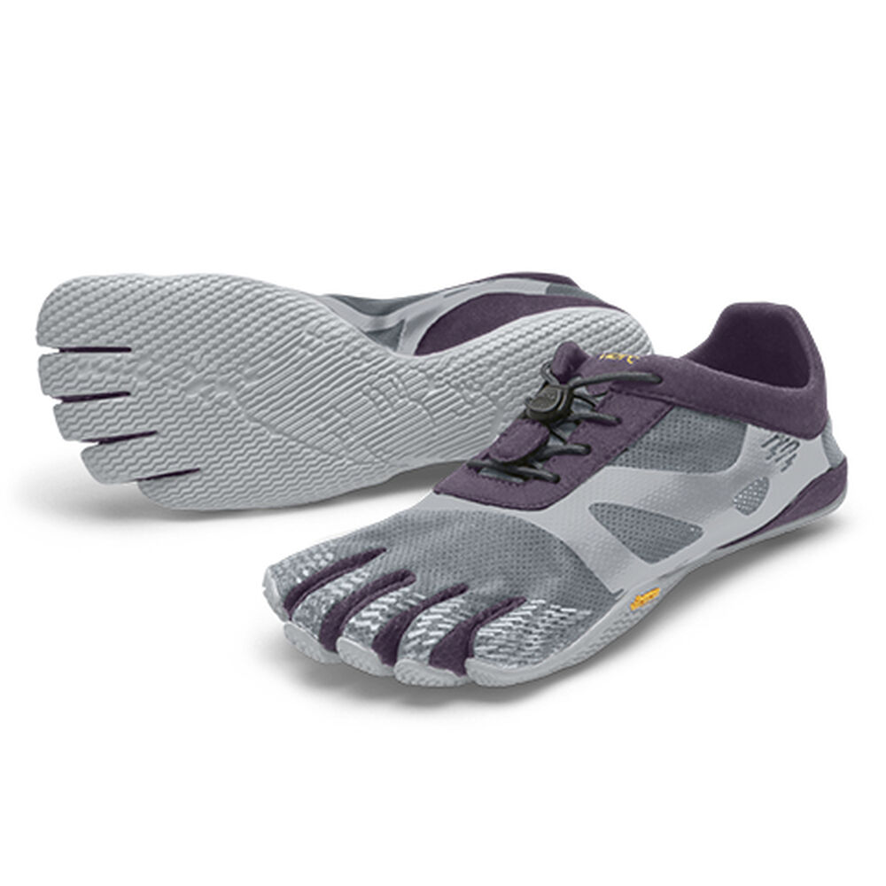 Vibram Fivefingers KSO EVO Womens Training Shoes Grey/Purple Australia (COU921457)